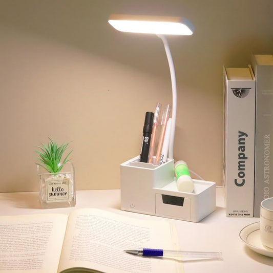 Table lemp with pen holder