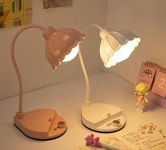 flower shaped table lamp